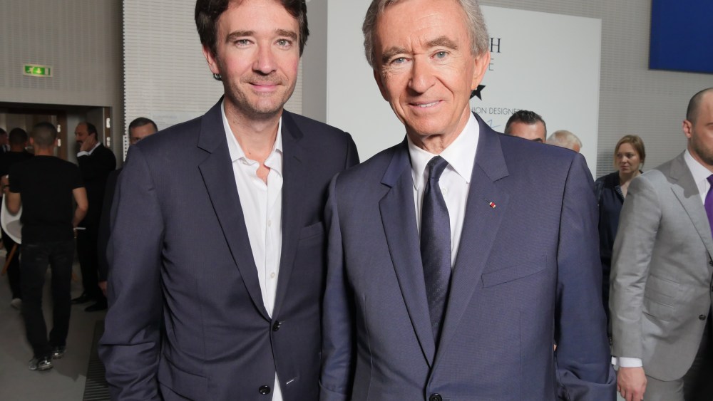 Bernard Arnault and Antoine Arnault