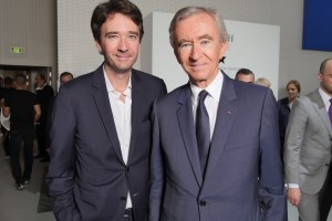 Bernard Arnault and Antoine Arnault