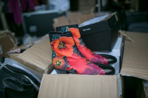 Backstage at Paul Smith Men's Spring 2018