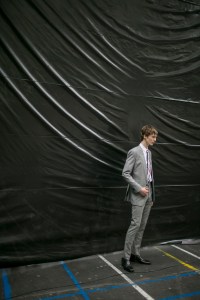 Backstage at Paul Smith Men's Spring 2018