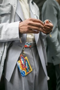 Backstage at Paul Smith Men's Spring 2018