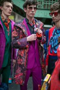 Backstage at Paul Smith Men's Spring 2018