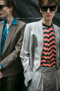 Backstage at Paul Smith Men's Spring 2018