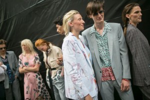 Backstage at Paul Smith Men's Spring 2018