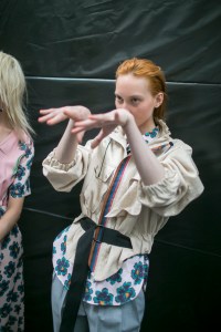 Backstage at Paul Smith Men's Spring 2018