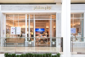 Philosophy’s concept store at Westfield Garden State Plaza in Paramus, N.J.