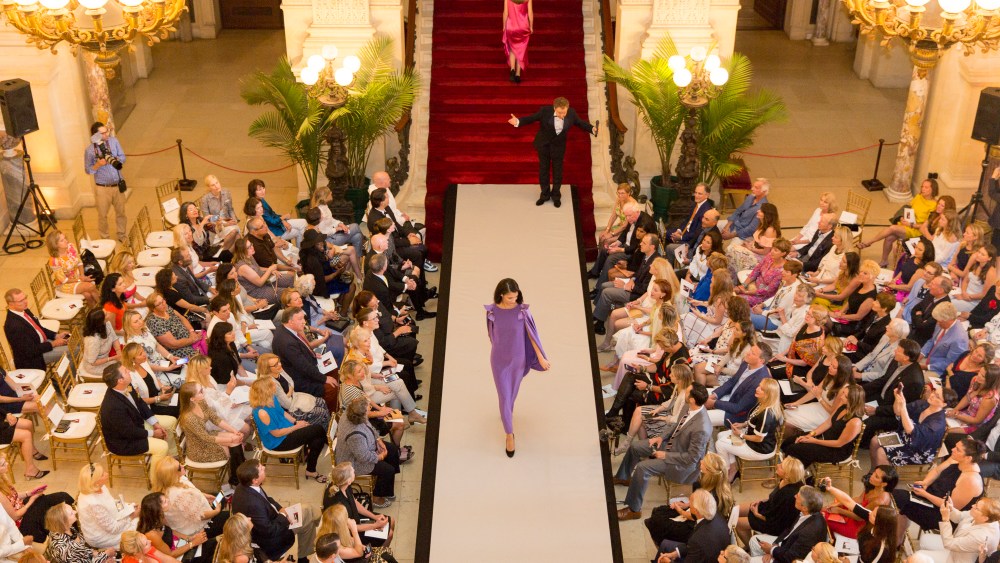 Looks from the Pierre Cardin retrospective in Newport Rhode Island.
