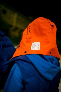 Backstage at Off-White Men's Spring 2018 show