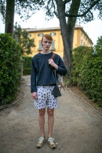 Backstage at J.W. Anderson Men's Spring 2018 show