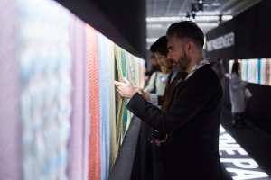 Scene from Pitti Filati 80