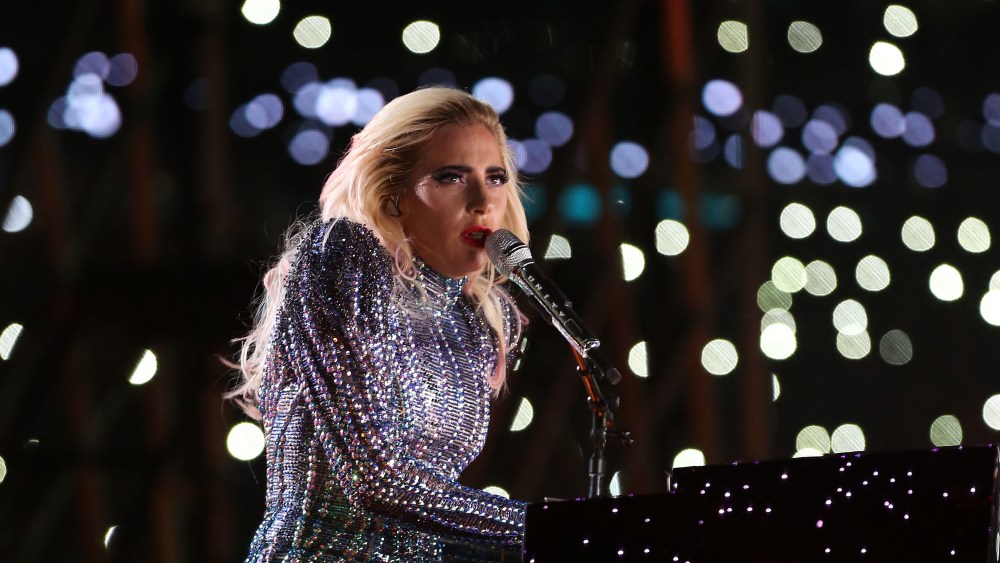 Editorial use only. No merchandising. For Football images FA and Premier League restrictions apply inc. no internet/mobile usage without FAPL license - for details contact Football DatacoMandatory Credit: Photo by Sean Ryan/IPS/REX/Shutterstock (8269645bh)Lady Gaga performs at Super Bowl LI, during half time at the NRG Stadium, Houston, Texas, USALady Gaga - Super Bowl LI, NRG Stadium, Houston, USA