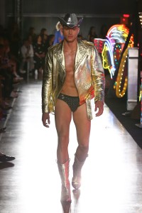 Matthew Noszka on the catwalkMOSCHINO Spring Summer 2018 Menswear and Women's Resort Collection, Runway, Los Angeles, USA - 08 Jun 2017