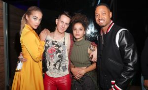 Jasmine Sanders, Jeremy Scott, Sasha Lane and Terence JMOSCHINO Spring Summer 2018 Menswear and Women's Resort Collection, After Party, Los Angeles, USA - 08 Jun 2017