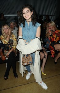 Charli XCX in the front rowMOSCHINO Spring Summer 2018 Menswear and Women's Resort Collection, Los Angeles, USA - 08 Jun 2017