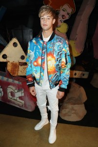 Cameron Dallas in the front rowMOSCHINO Spring Summer 2018 Menswear and Women's Resort Collection, Los Angeles, USA - 08 Jun 2017