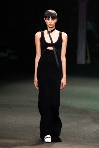 Model on the catwalkOpening Ceremony x Made LA show, Runway, Los Angeles, USA - 09 Jun 2017