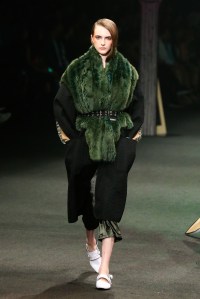 Model on the catwalkOpening Ceremony x Made LA show, Runway, Los Angeles, USA - 09 Jun 2017