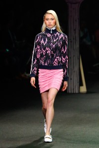 Model on the catwalkOpening Ceremony x Made LA show, Runway, Los Angeles, USA - 09 Jun 2017