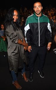 Ciarra Pardo and Jesse Williams in the front rowOpening Ceremony x Made LA show, Front Row, Los Angeles, USA - 09 Jun 2017