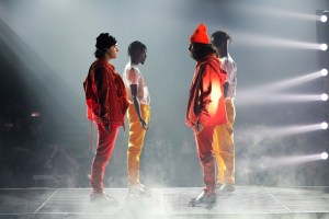 From the Wiz Khalifa fashion show with Taylor Gang, 424 and Pleasures