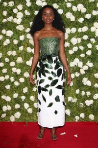 Denee Benton71st Annual Tony Awards - Red Carpet Arrivals, New York, USA - 11 Jun 2017WEARING OSCAR DE LA RENTA