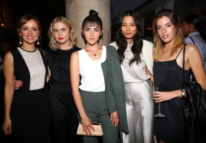Ahna O'Reilly, Rose McIver, Isabelle Fuhrman, Jessica Gomes and Clara McGregor2017 Women In Film Max Mara Face of the Future Award, Inside, Los Angeles, USA - 12 Jun 2017