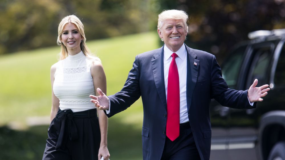 Donald J. Trump Ivanka TrumpPresident Trump Departs DC as Attorney General Sessions Begins Russia Testimony, Washington, USA - 13 Jun 2017US President Donald J. Trump, along with his daughter Ivanka, walks across the South Lawn as he departs the White House for Milwaukee, Wisconsin in Washington, DC, USA, 13 June 2017. The President is departing Washington at the same time that Attorney General Jeff Sessions is beginning his testimony on Russia to the Senate Intelligence Committee.