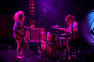 Lindsey Troy and Julie Edwards of Deap VallyVOLCOM x Georgia May Jagger, Inside, Los Angeles, USA - 14 Jun 2017