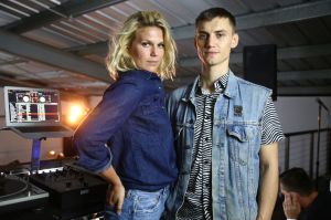 Alexandra Richards and Josh LudlowVOLCOM x Georgia May Jagger, Inside, Los Angeles, USA - 14 Jun 2017