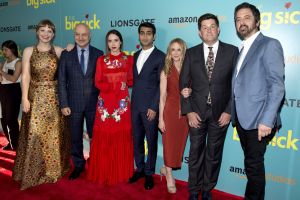 Emily V. Gordon, Anupam Kher, Zoe Kazan, Kumail Nanjiani, Holly Hunter, Michael Showalter, Ray Romano'The Big Sick' film premiere, Arrivals, New York, USA - 20 Jun 2017