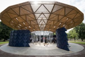 The Serpentine Pavilion 2017 designed by architect Francis Kéré from Burkina Faso.Serpentine Pavilion opening event, London, UK - 20 Jun 2017