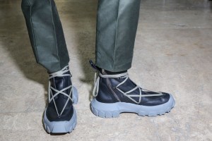 Backstage at Rick Owens Men's Spring 2018