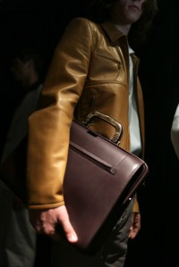 Backstage at Salvatore Ferragamo Men's Spring 2018