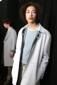 Backstage at Salvatore Ferragamo Men's Spring 2018