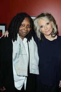 Whoopi Goldberg and Sheila Nevins