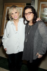 Sheila Nevins and Rosie O'Donnell