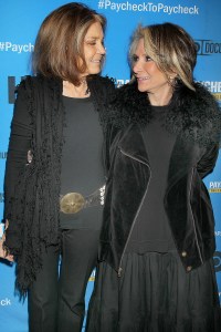 Gloria Steinem and Sheila Nevins
