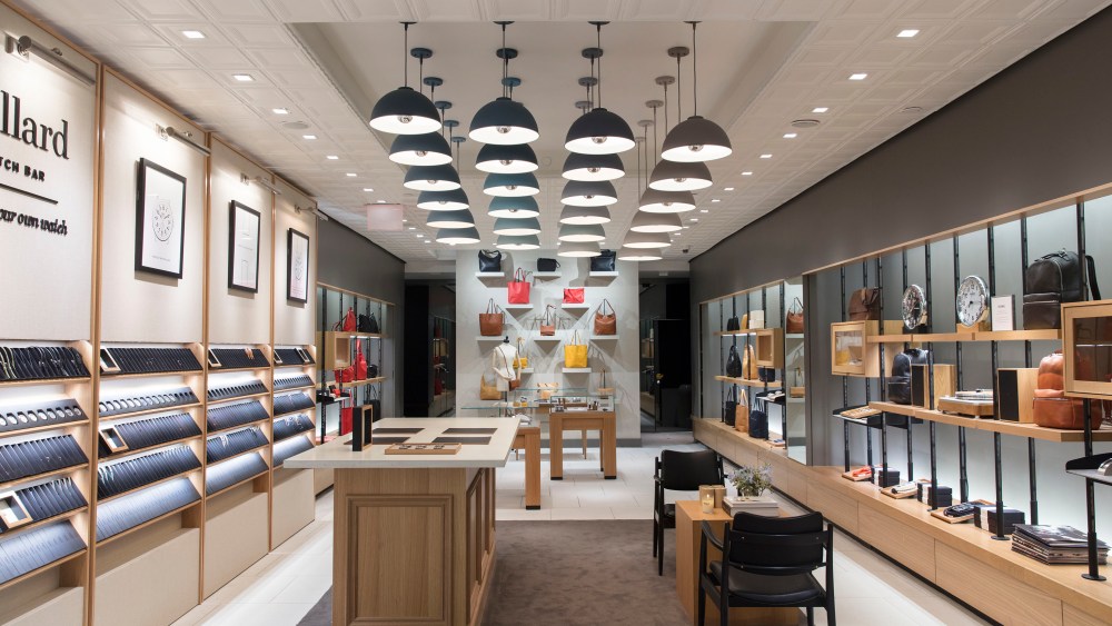 The new Shinola store in Soho.