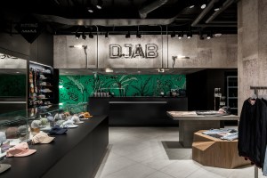 DJAB at La Maison Simons in The CORE shopping center in Calgary, Canada.