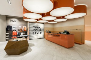 Twik at La Maison Simons in The CORE shopping center in Calgary, Canada.