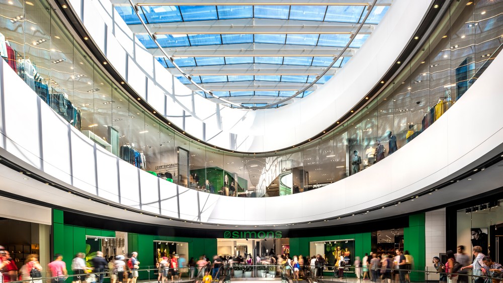 La Maison Simons at Rideau Centre shopping center in Ottawa, Canada.