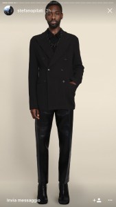 A look from Random Identities by Stefano Pilati