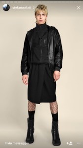 A look from Random Identities by Stefano Pilati