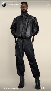 A look from Random Identities by Stefano Pilati