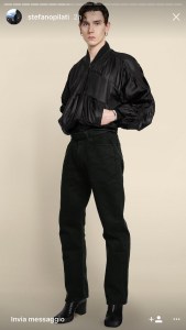 A look from Random Identities by Stefano Pilati