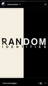 A look from Random Identities by Stefano Pilati