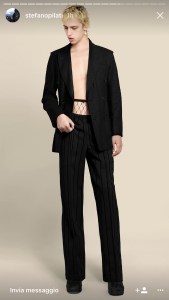 A look from Random Identities by Stefano Pilati