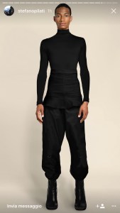 A look from Random Identities by Stefano Pilati