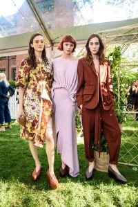 Models wearing Stella McCartney Resort 2018.