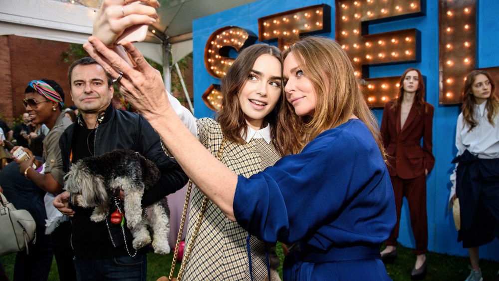 Lily Collins and Stella McCartney